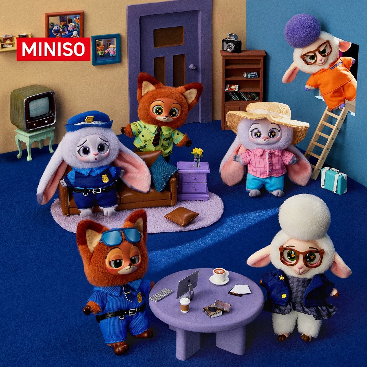 Blind box – figurka kolekcjonerska: MINISO Zwierzogród